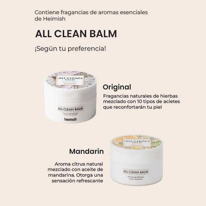 [HEIMISH] Bálsamo desmaquillante - All clean balm Mandarin-4