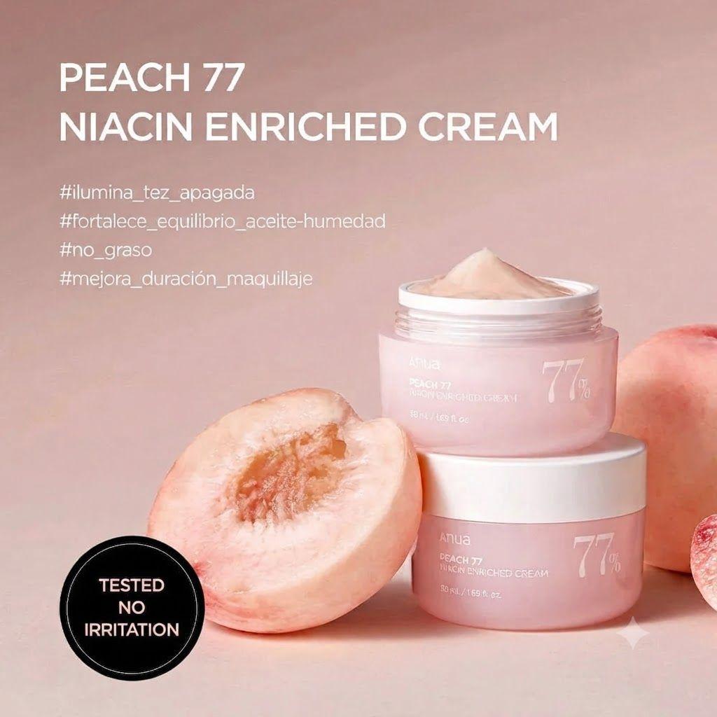 [ANUA] Peach 77% Niacin Enriched Cream 50ml-3
