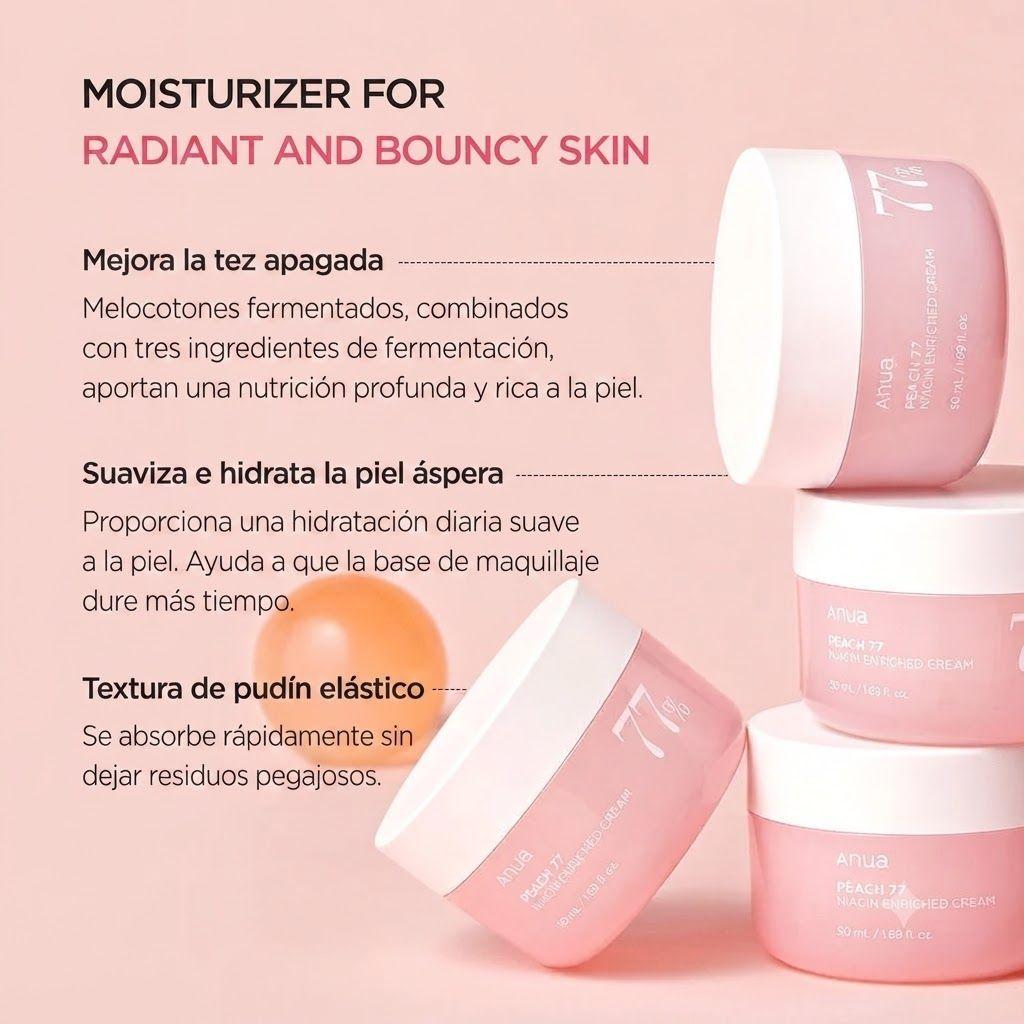 [ANUA] Peach 77% Niacin Enriched Cream 50ml-4
