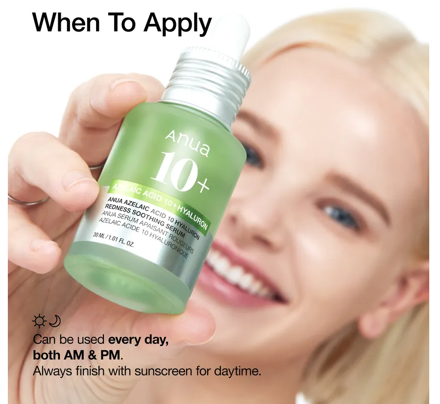 [ANUA] Azelaic Acid 10 Hyaluron Redness Soothing Sérum 30ml-2