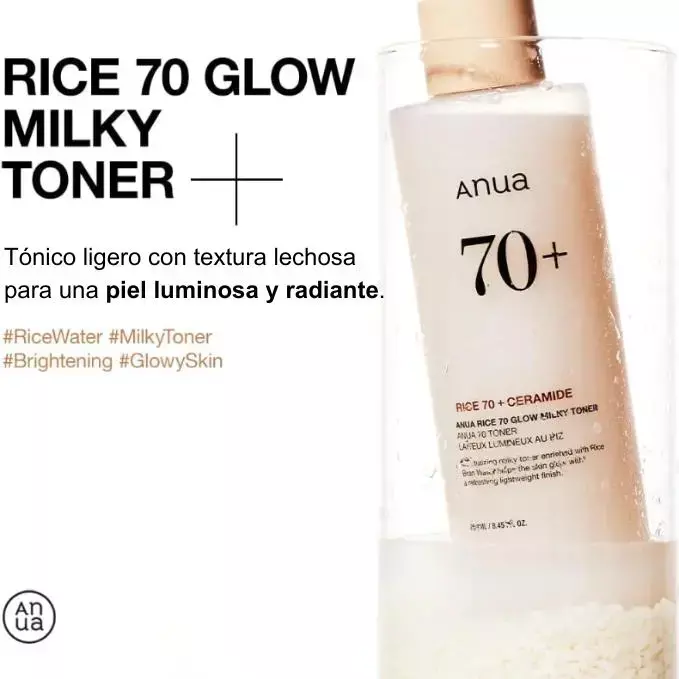 [ANUA] Tónico Rice 70 Glow Milky Toner 250Ml-3