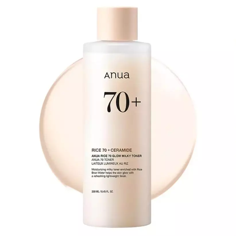 [ANUA] Tónico Rice 70 Glow Milky Toner 250Ml-4