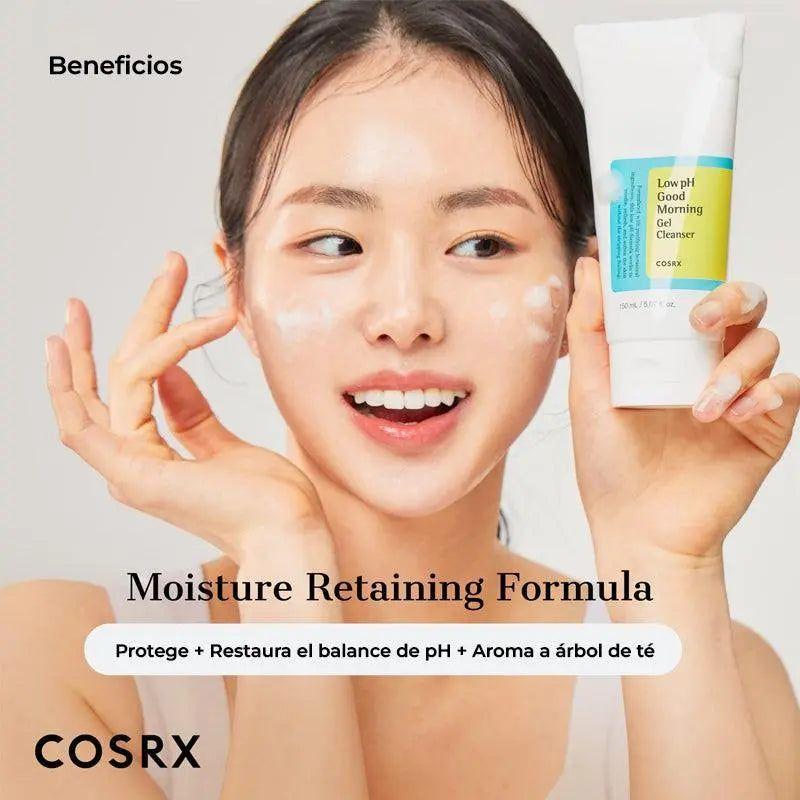 Gel limpiador de CosRX - Low pH Good Morning Gel Cleanser 150ml-1
