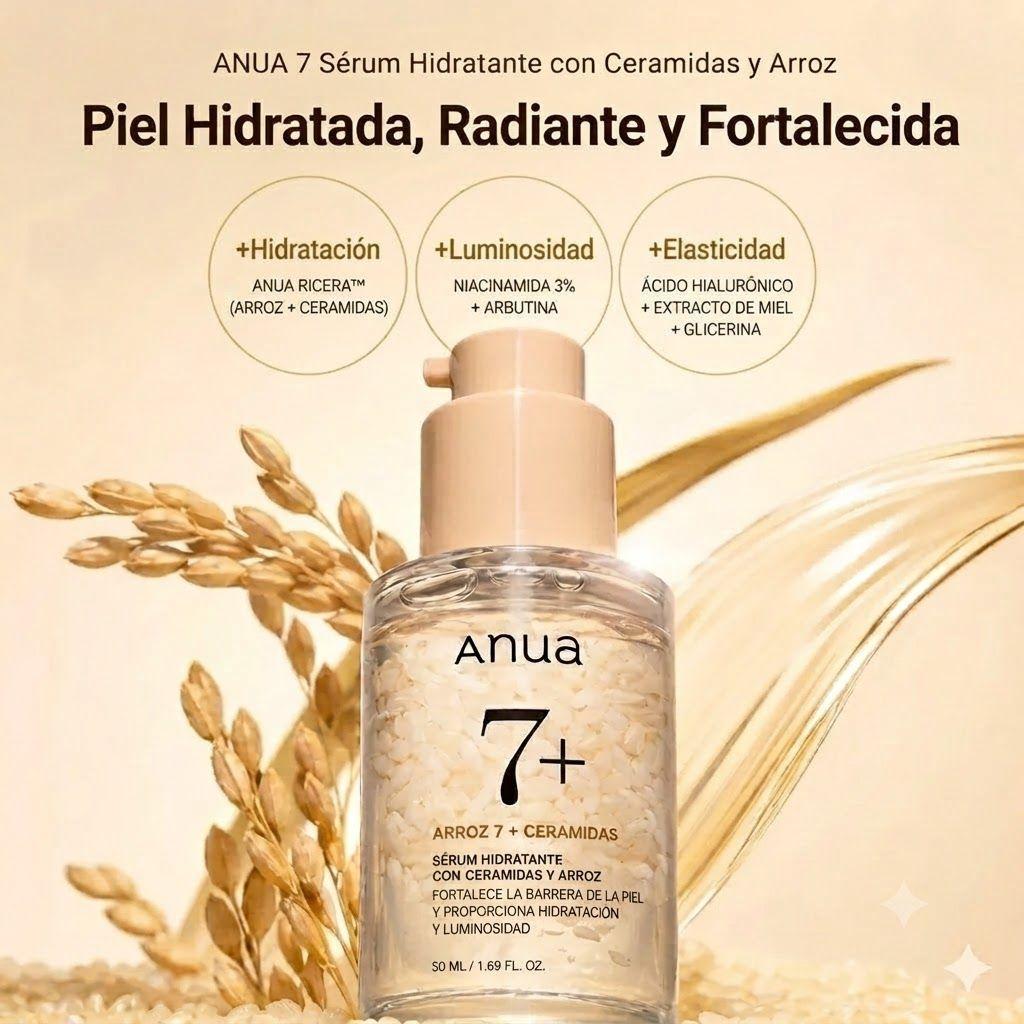 Rice Ceramide Serum 50ml Serum Facial Hidratante de Arroz y Ceramidas-3