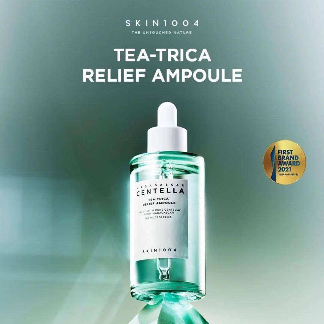 SKIN1004 Madagascar Centella Tea-Trica relief Ampoule 100ml-4