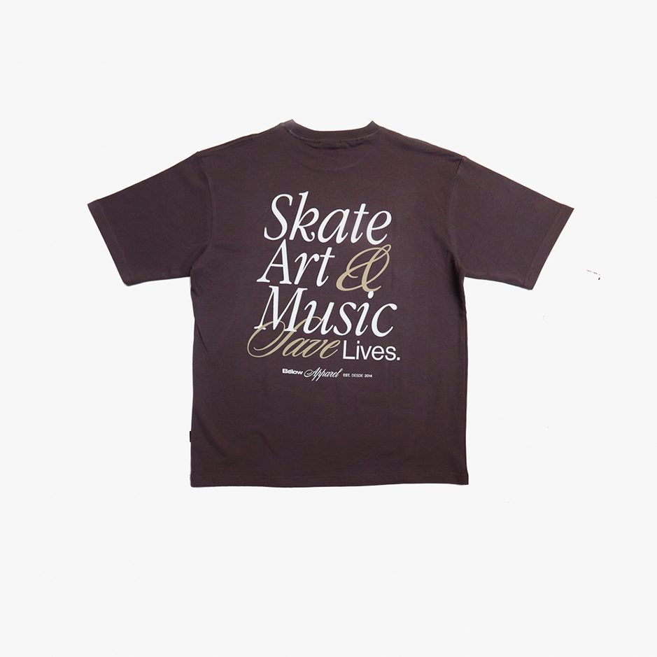 BASIC TSHIRT SAM DARK GREY-1