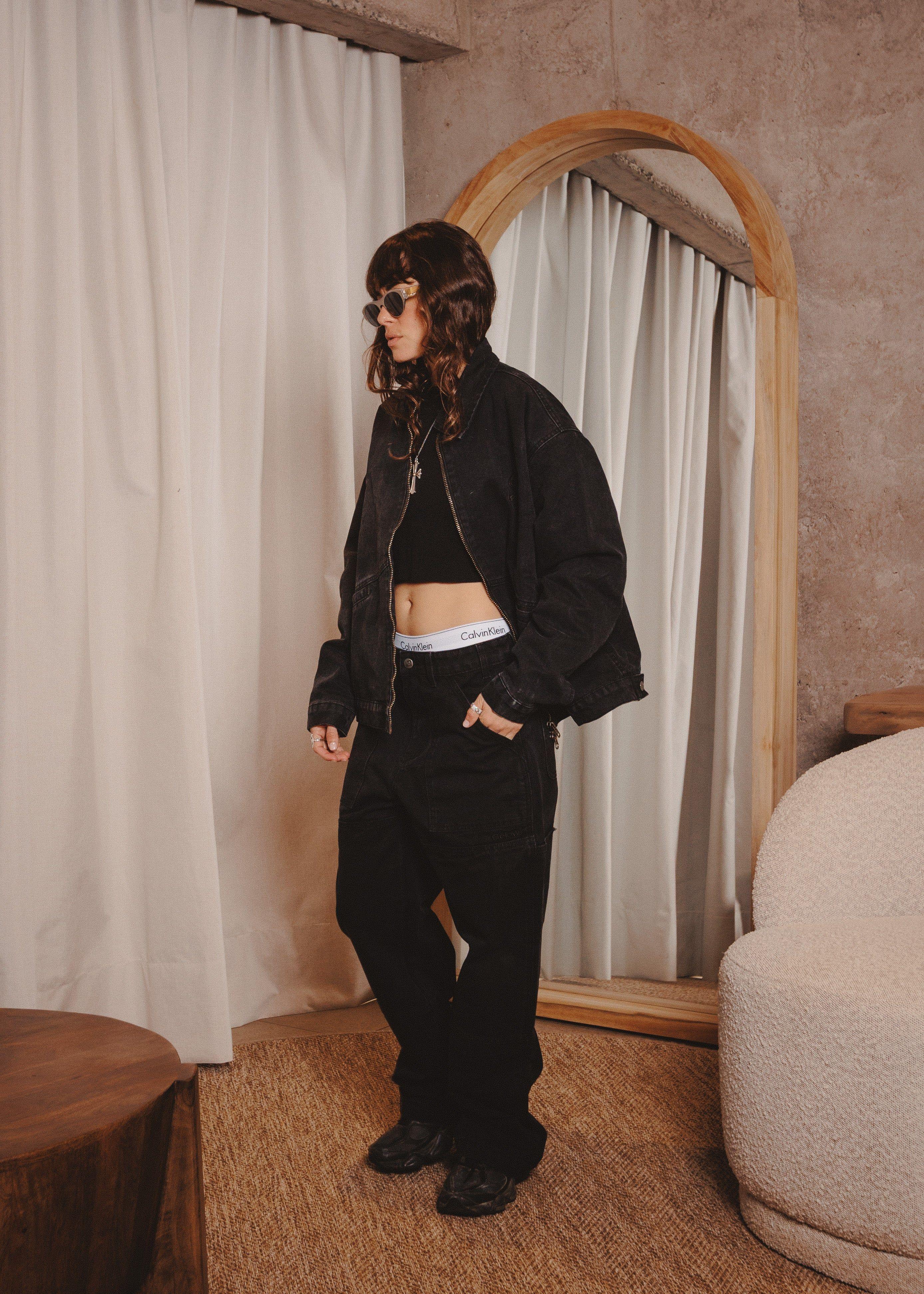 CANVAS JACKET PERFAIT BLACK-3