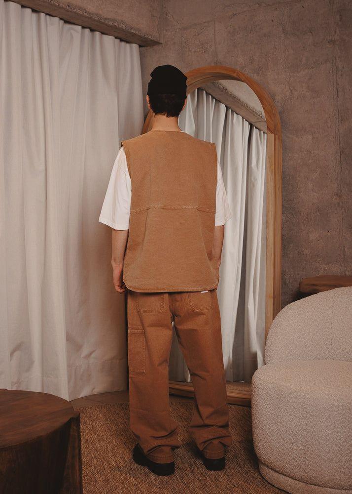 CANVAS VEST BASE TABACO-4