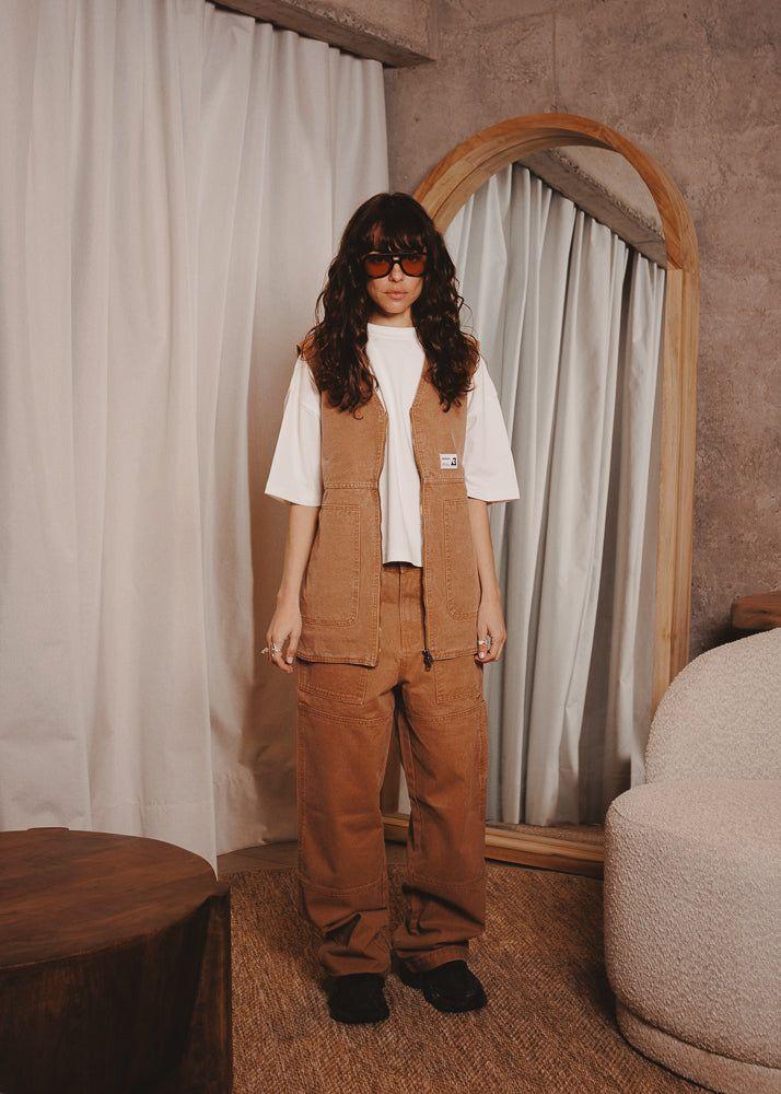 CANVAS VEST BASE TABACO-6