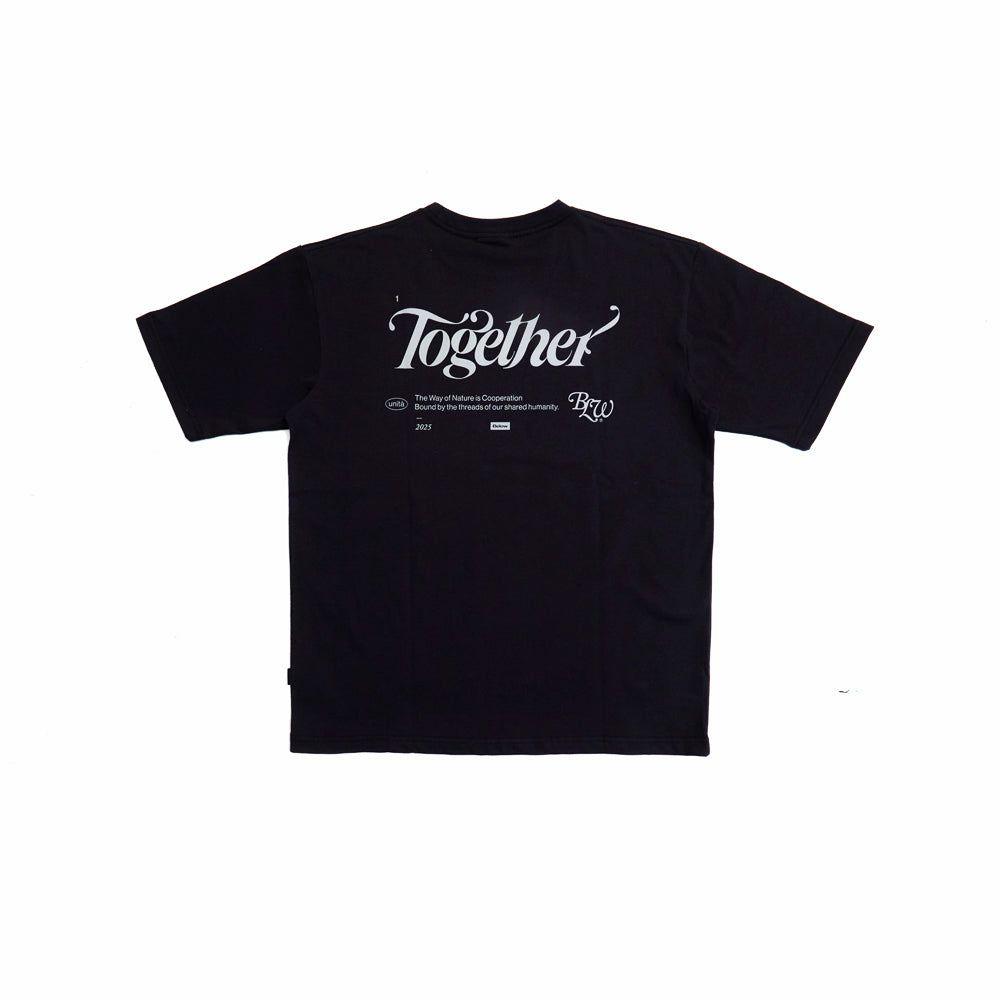 BASIC TSHIRT TOGETHER BLACK-1