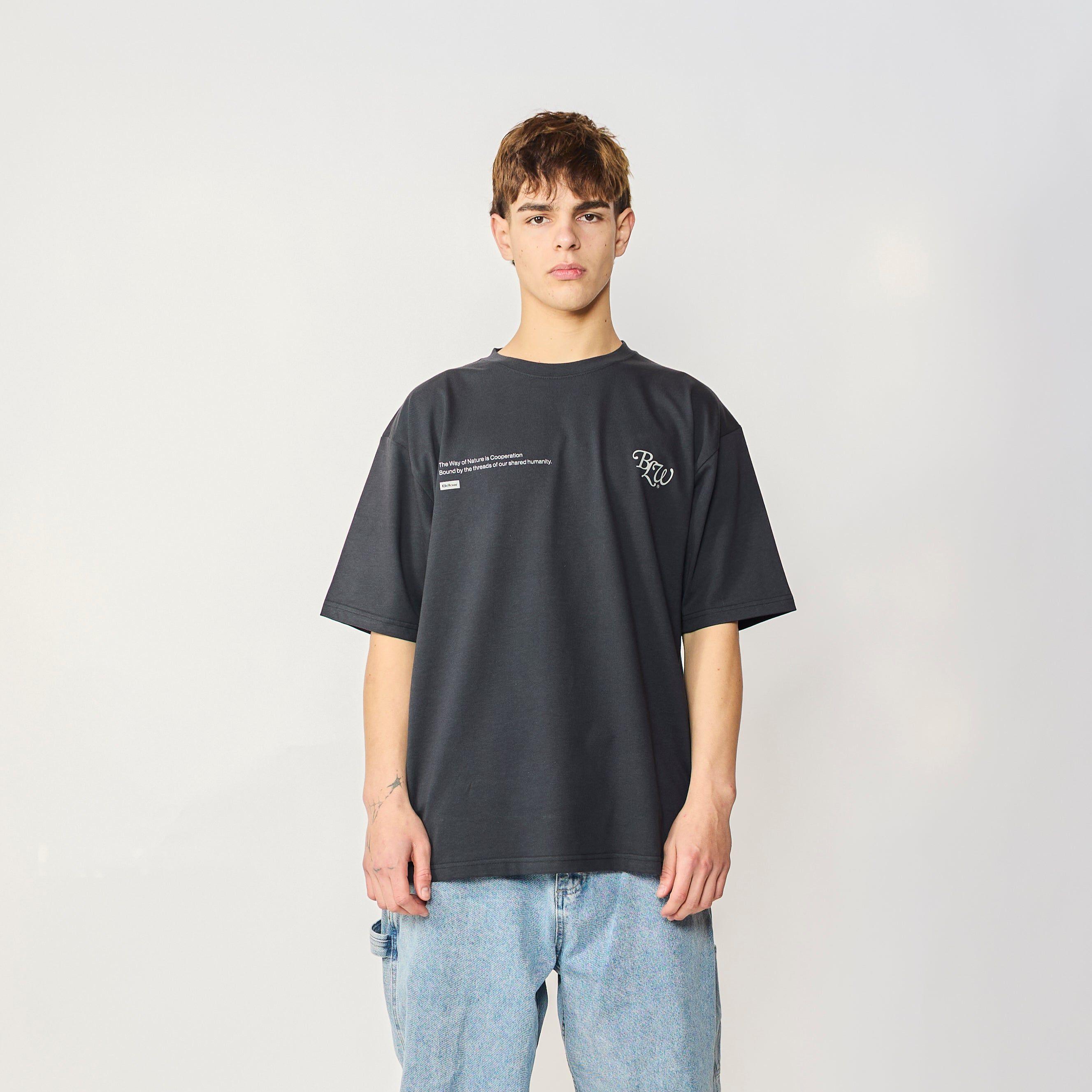 BASIC TSHIRT TOGETHER BLACK-3