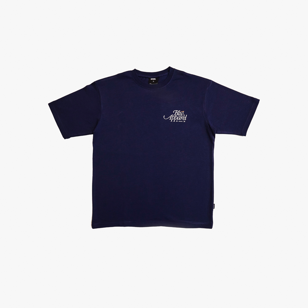 BASIC TSHIRT HYPHEN BLUE-0
