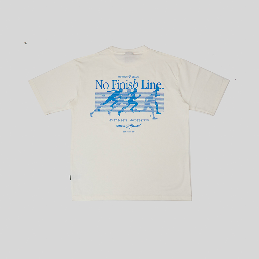 BASIC TSHIRT NO FINISH LINE WHITE-0