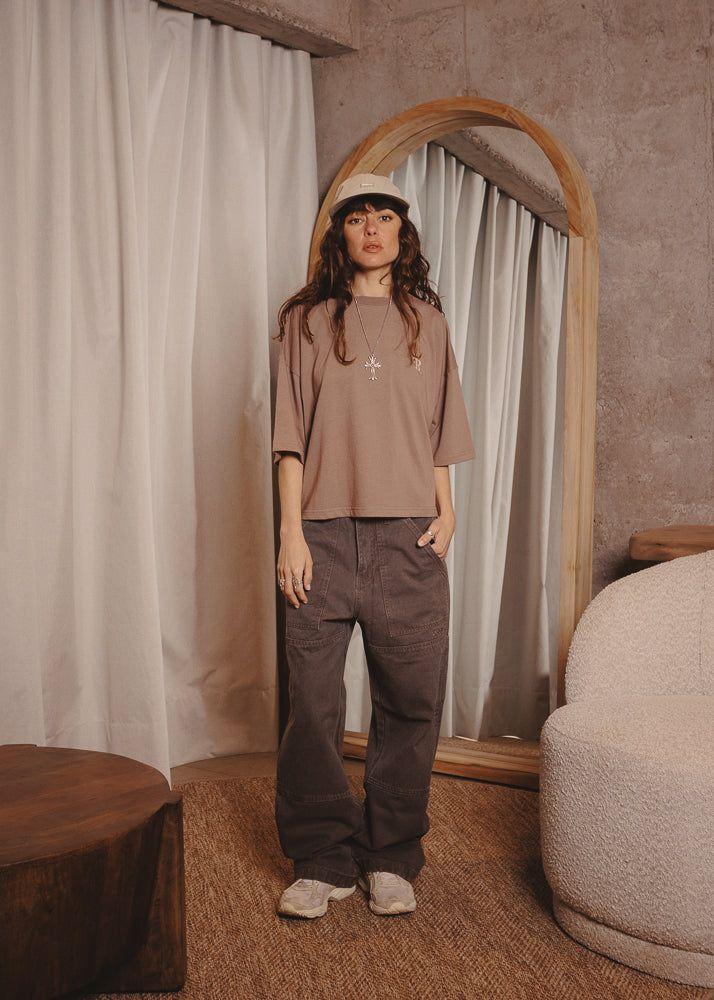 CANVAS PANTS DOUBLE TAUPE-2