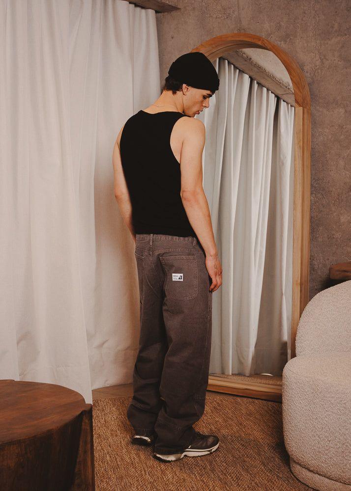 CANVAS PANTS DOUBLE TAUPE-9
