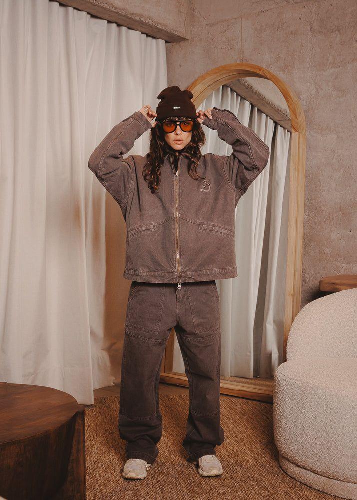 CANVAS JACKET PERFAIT TAUPE-3