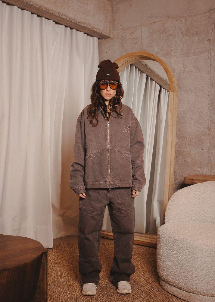 CANVAS JACKET PERFAIT TAUPE-5