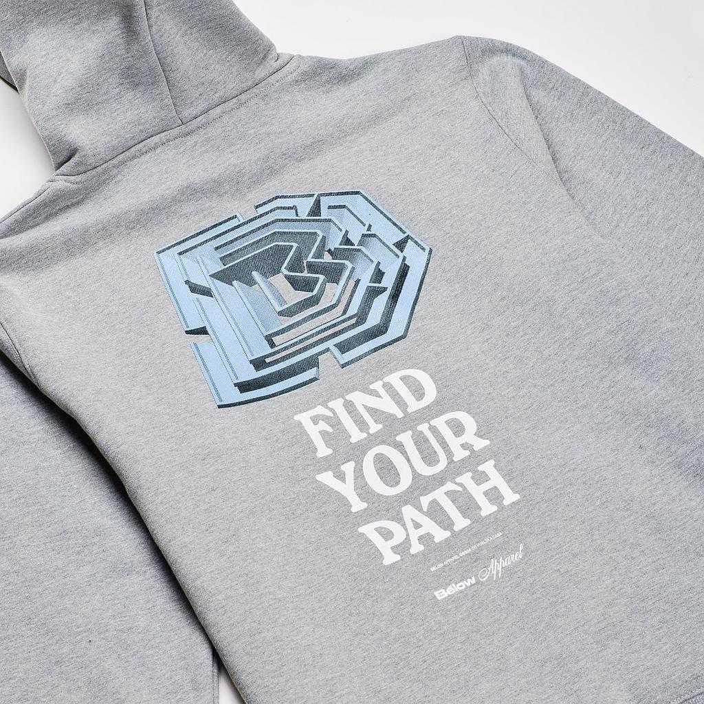PATH BASIC HOODIE-0