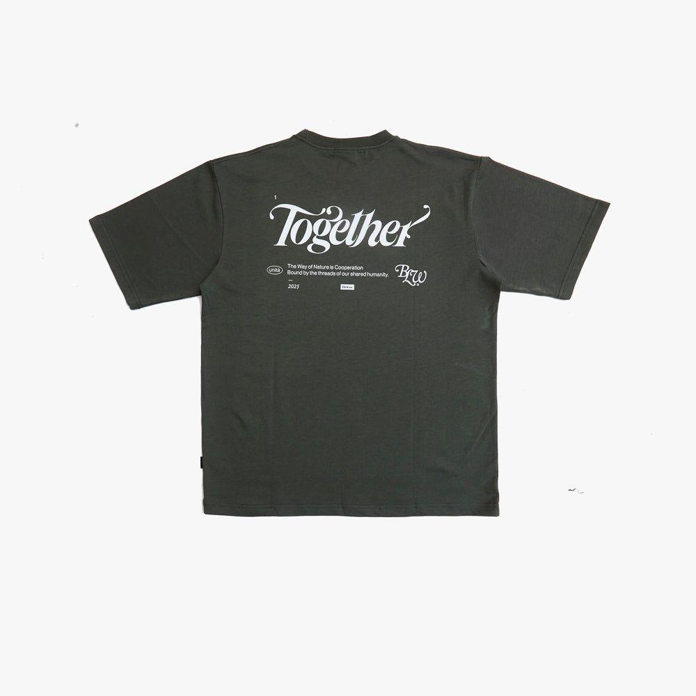 BASIC TSHIRT TOGETHER GREEN-1