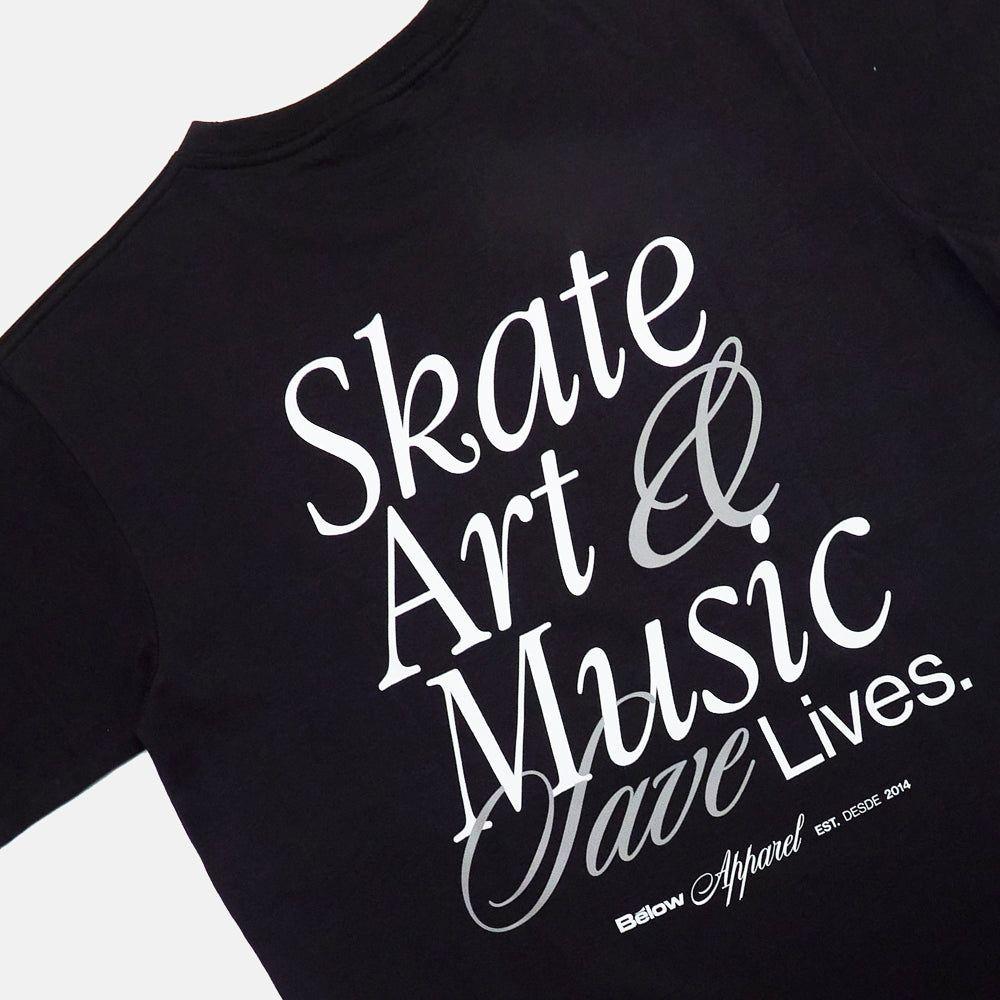 BASIC TSHIRT SAM BLACK-1