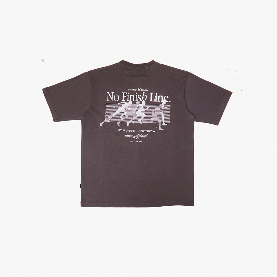 BASIC TSHIRT NO FINISH LINE DARK GREY-0