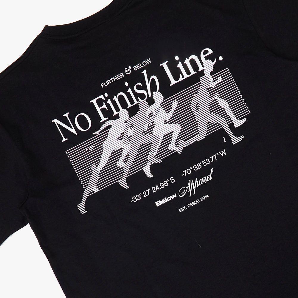 BASIC TSHIRT NO FINISH LINE BLACK-1