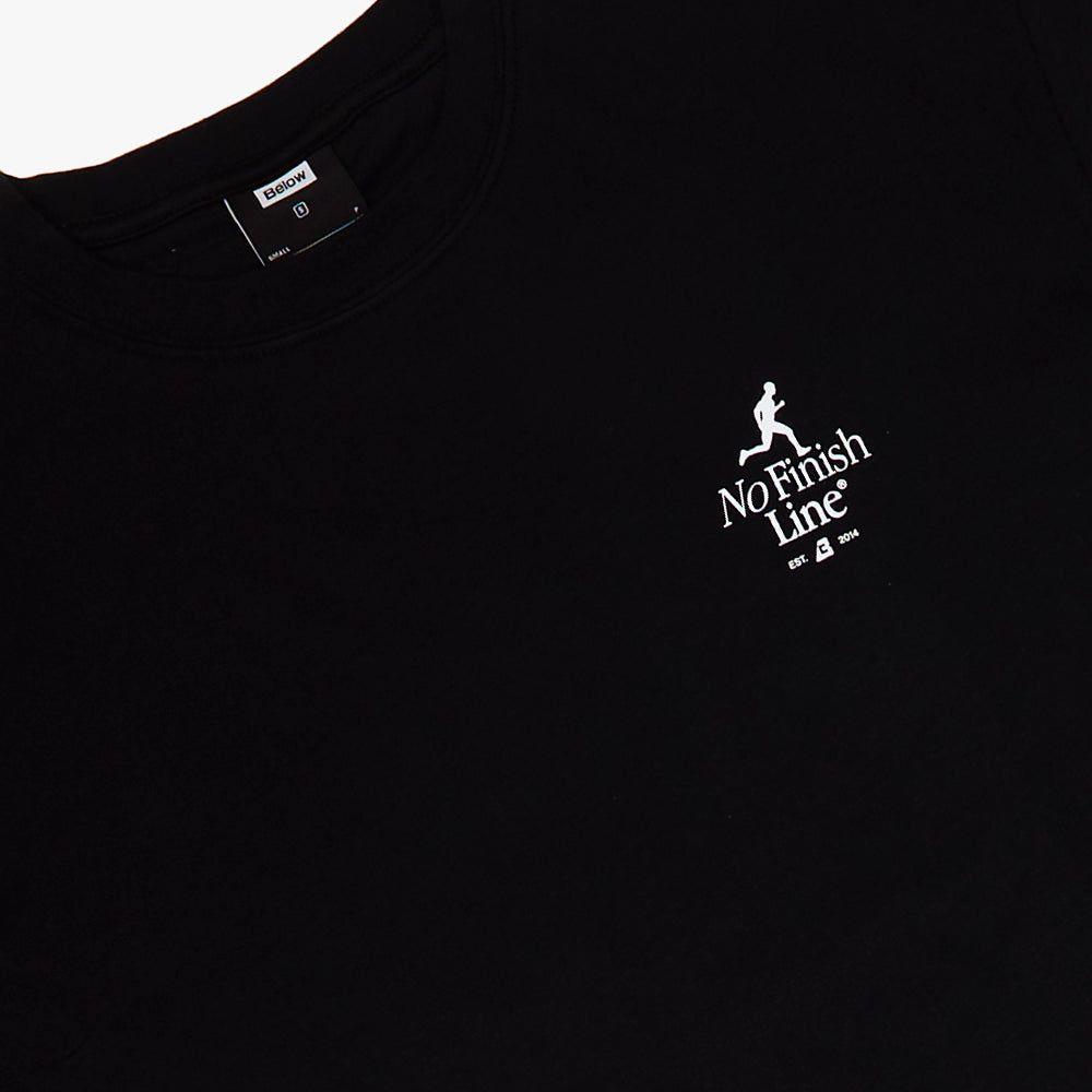 BASIC TSHIRT NO FINISH LINE BLACK-2
