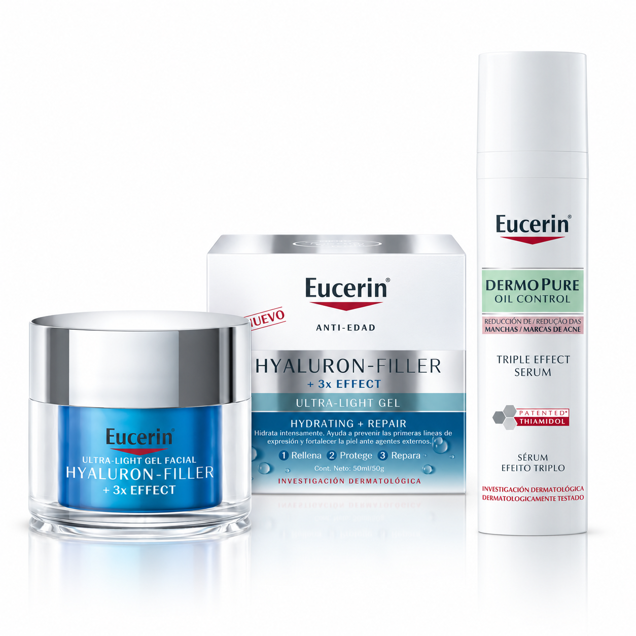 Eucerin Pack Dermopure Sérum + Hyaluron Gel 40/50ml-0