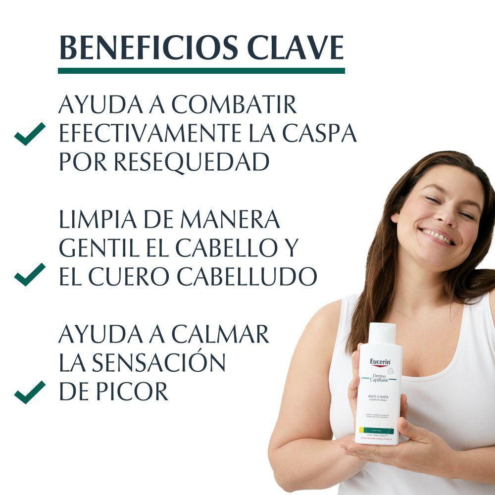 Eucerin Dermocapillaire Shampoo Anticaspa Crema 250ml-2