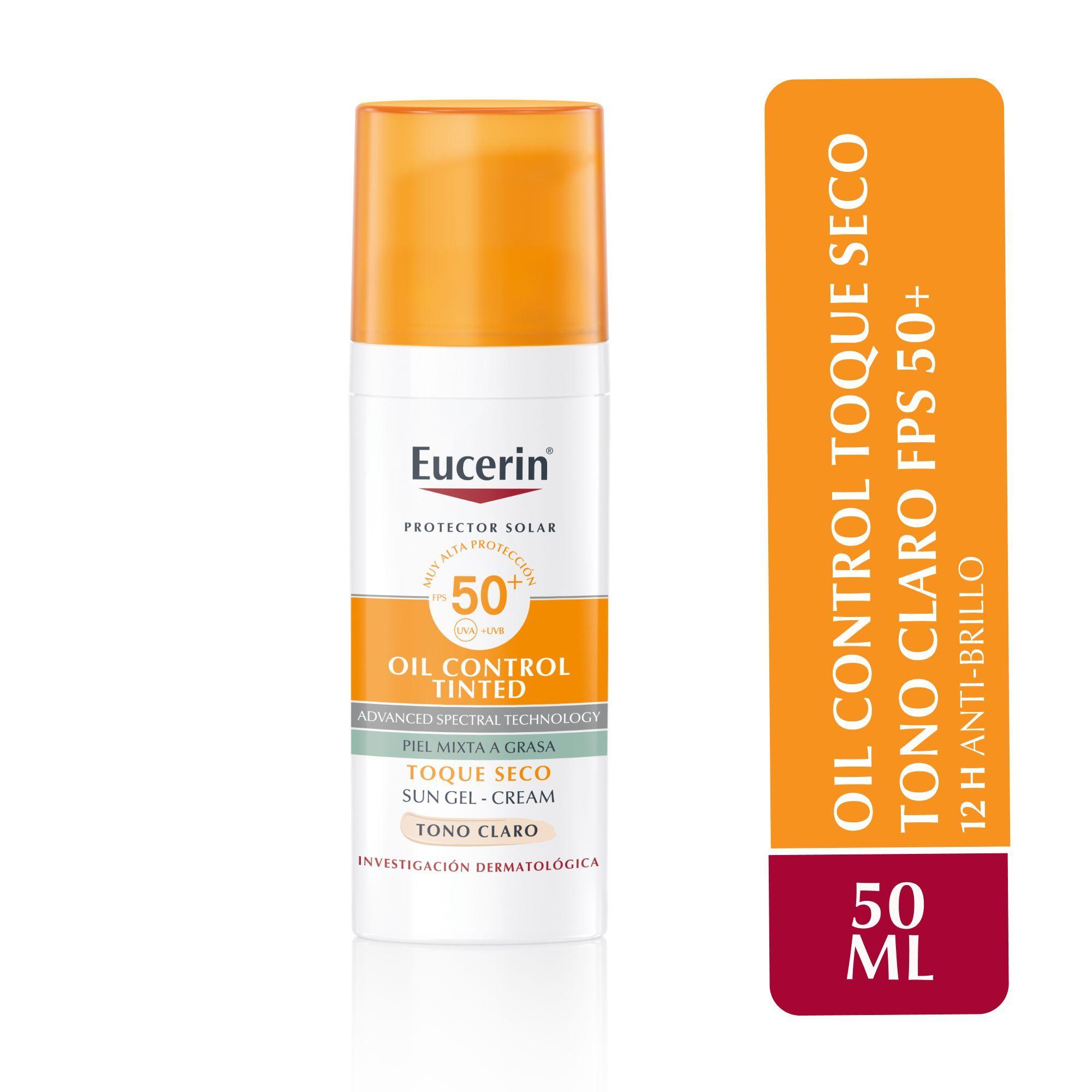 Eucerin Facial Micelar 3 en 1 + Oil Control Solar FPS50-3