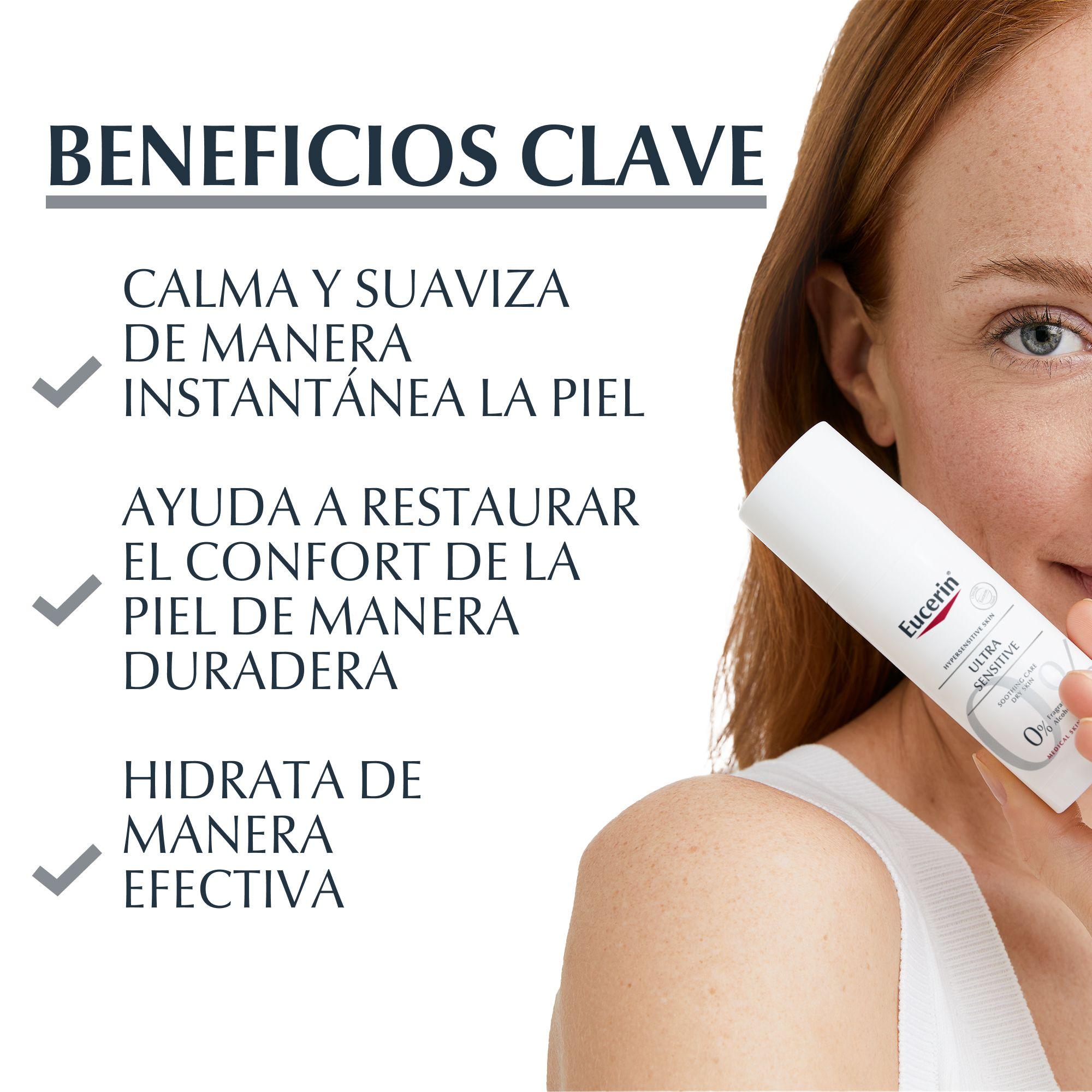 EUCERIN UltraSensitive Crema Facial para Piel Seca Soothing-1