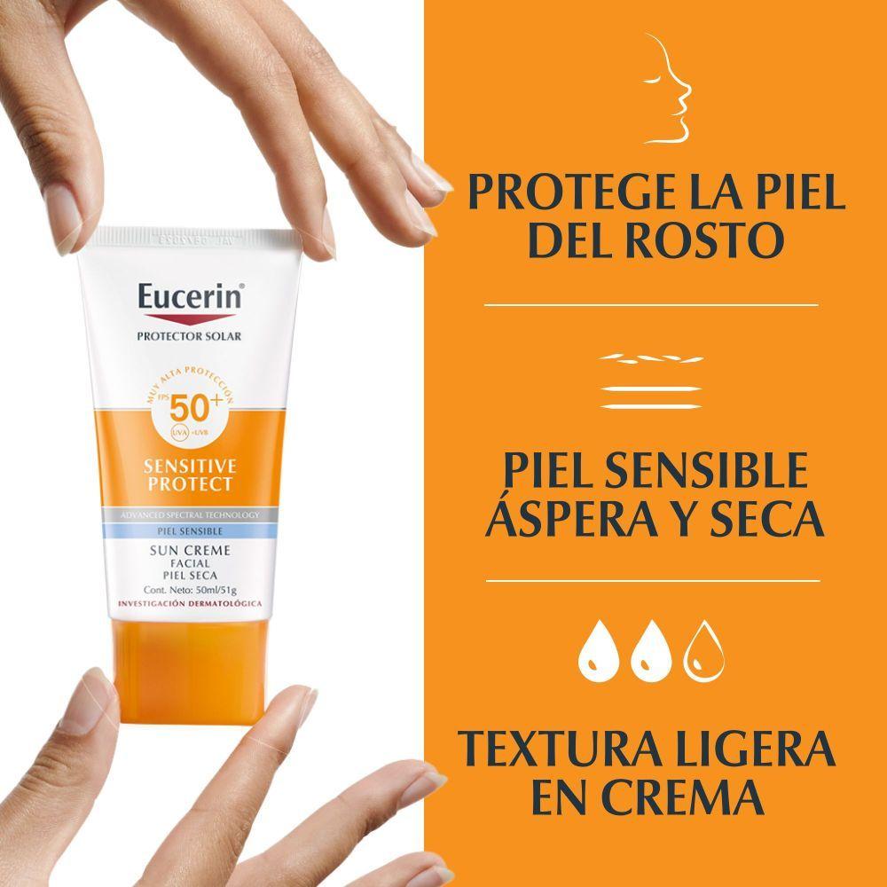 Protector Solar Crema Facial Eucerin FPS50 50ml-5