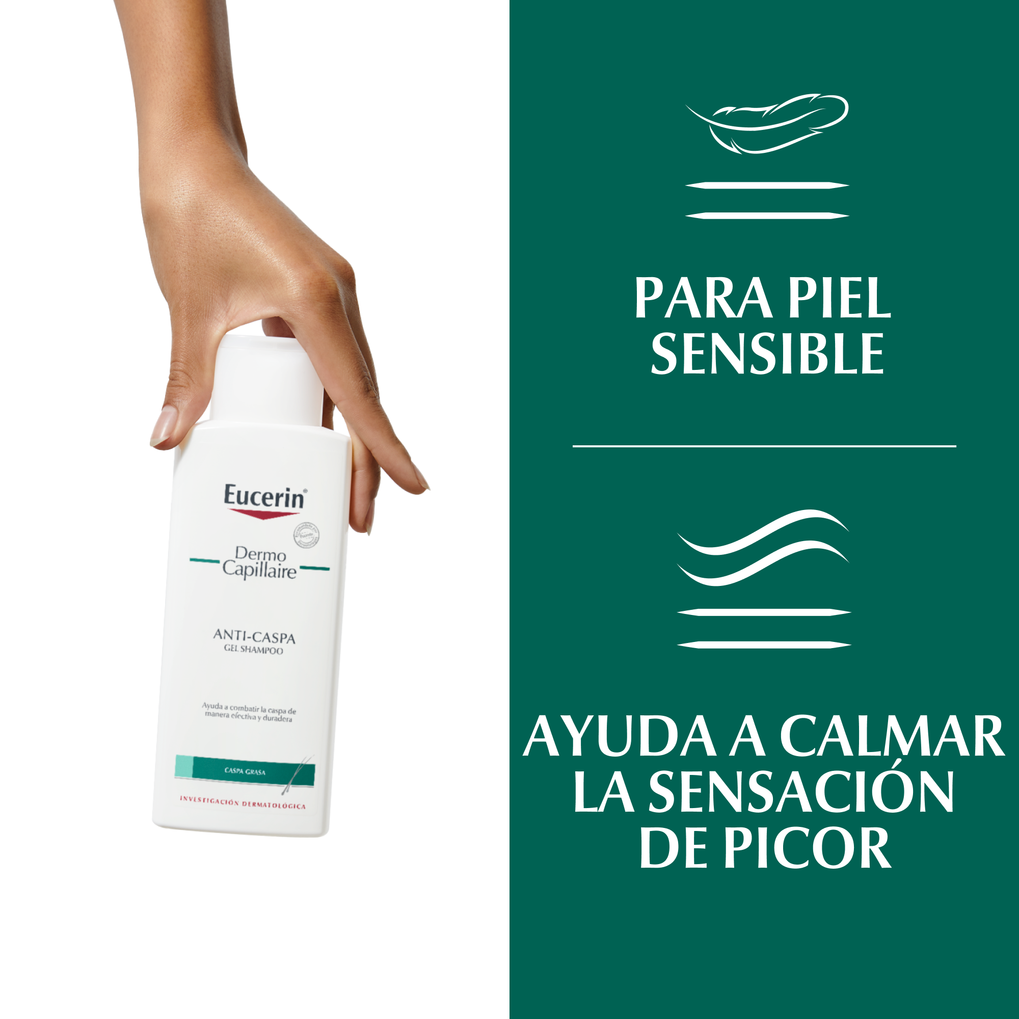 Eucerin Dermocapillaire Shampoo Anticaspa Gel 250ml-3