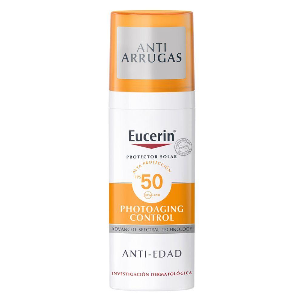 Protector Solar Facial Fluido Anti-Edad Eucerin FPS 50 50ml-2