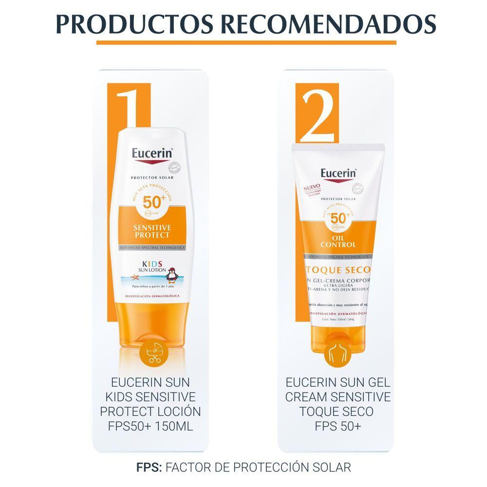 Protector Solar Facial Fluido Anti-Edad Eucerin FPS 50 50ml-9