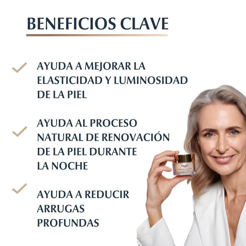 Crema Facial Antiarrugas Eucerin Elastic Filler Noche 50ml-2