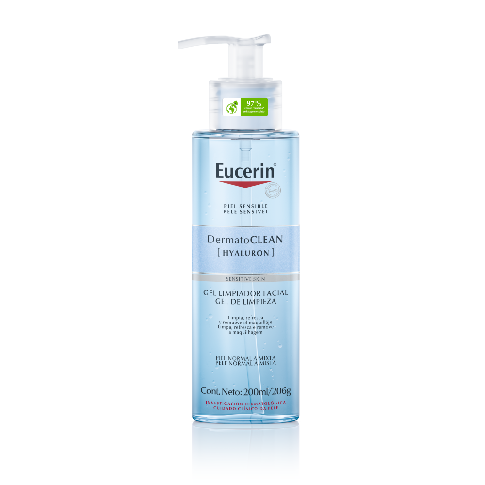 Eucerin DermatoCLEAN Gel Limpiador Facial 200ml-1