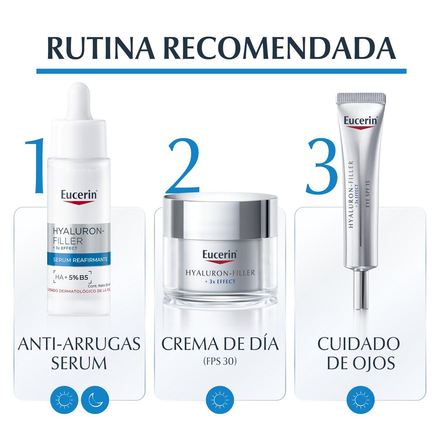 EUCERIN Sérum Firming Hyal-Filler +3x Anti-Edad 30ml-8