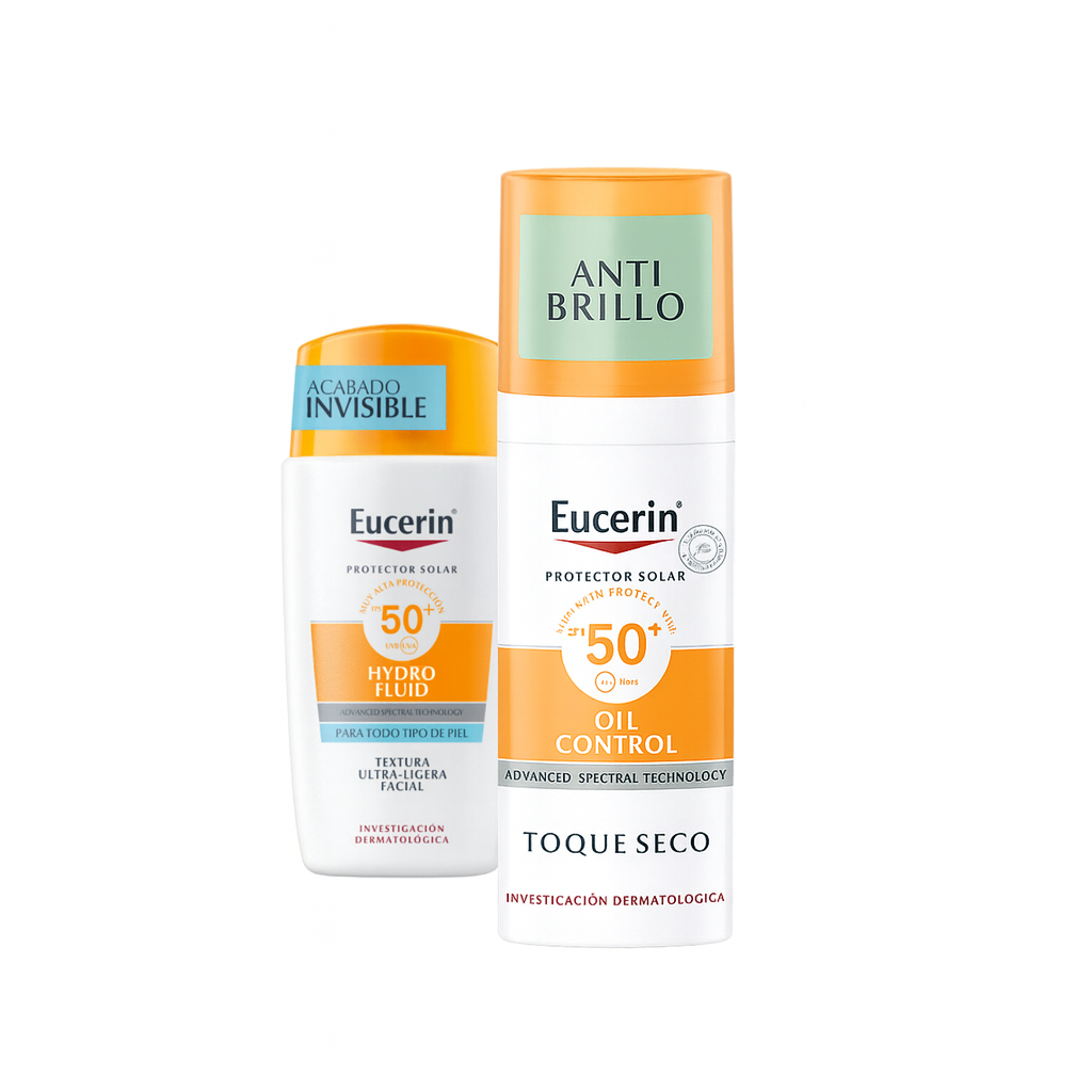 EUCERIN Pack Protector Solar Oil Control + Hydro Fluid FPS50-0