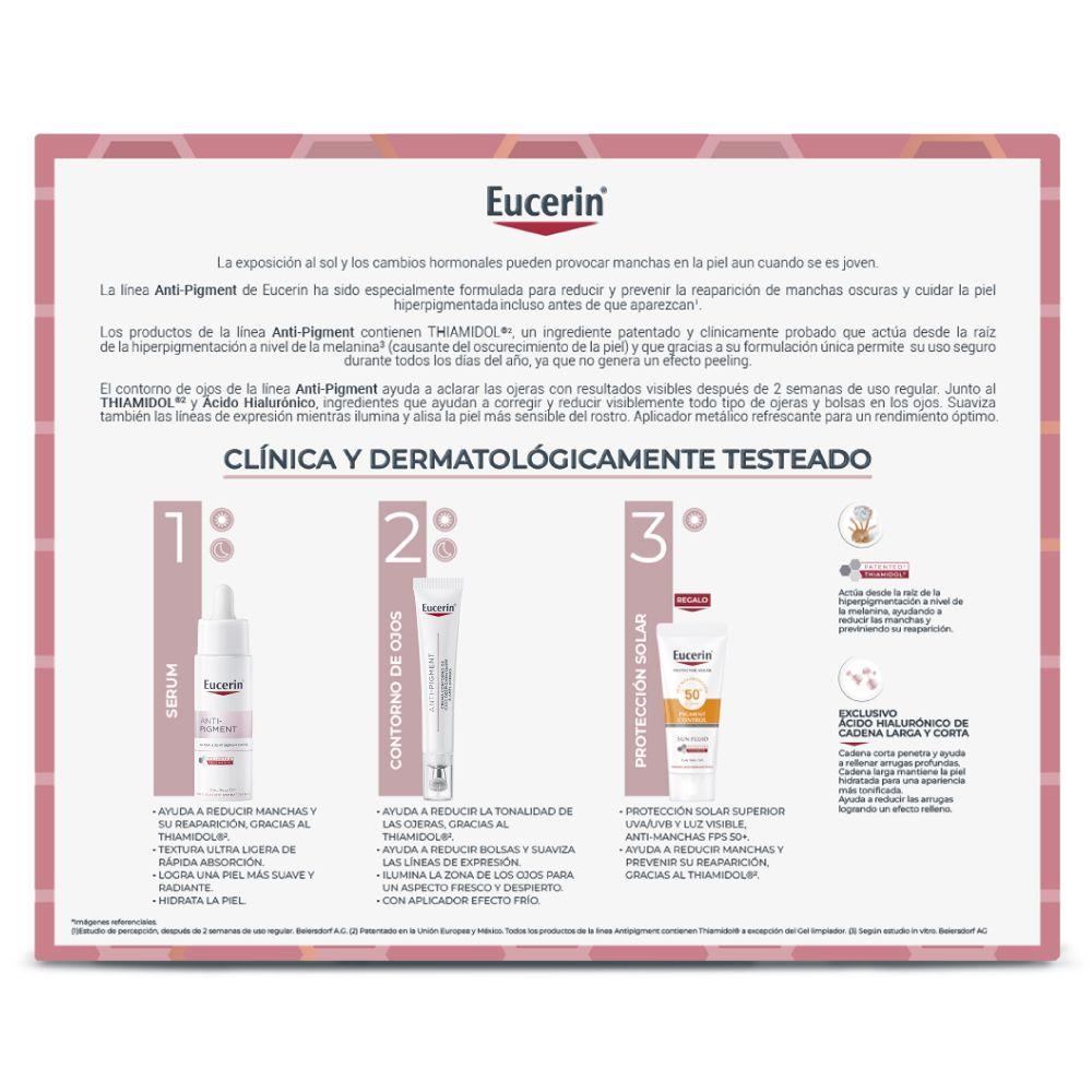 EUCERIN Pack Rutina Antipigment Ojeras 95ml-4