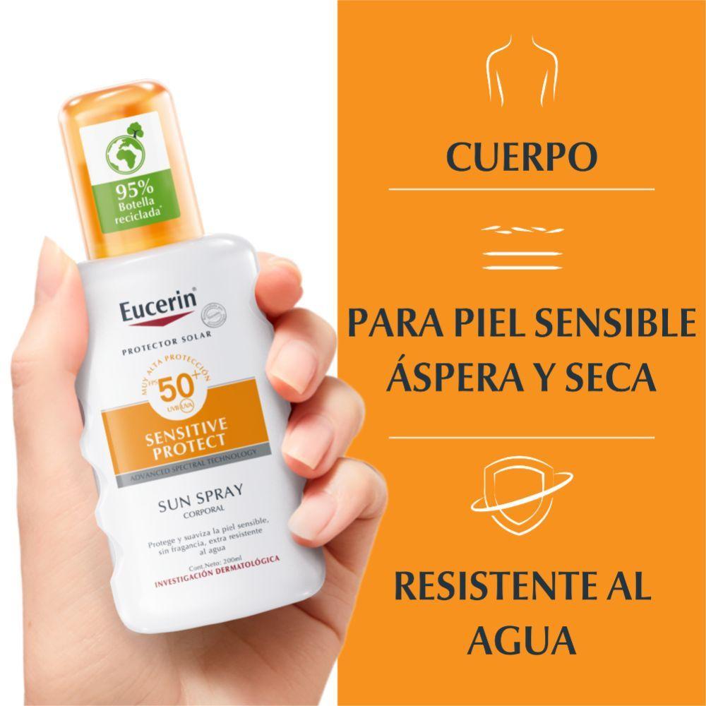 Protector Solar Spray Eucerin Fps 50+ 200 ml-3