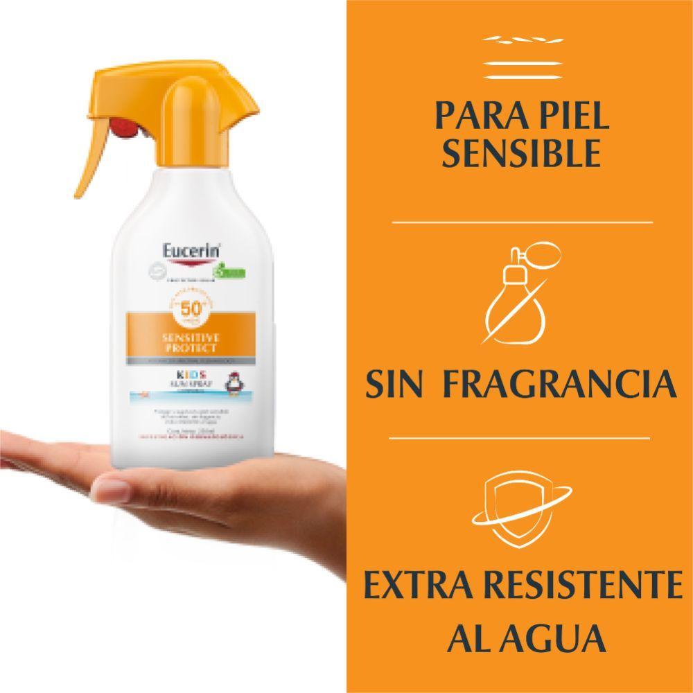 Eucerin Sun Kids Sensitive Protect Spray Trigger FPS50 250ML-3