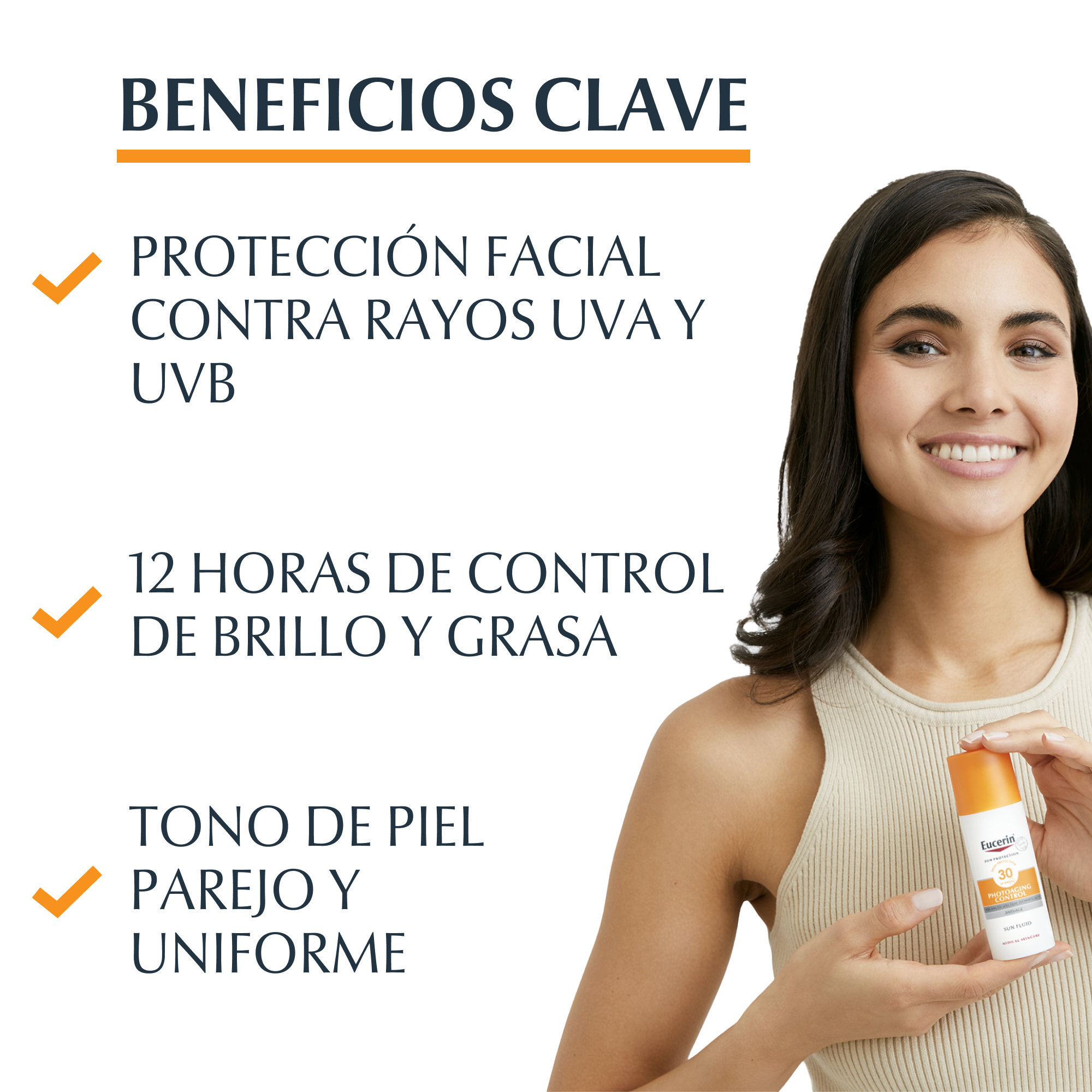 Eucerin Serum Epigenetic + Limpiador + Fotoprotector Claro-5