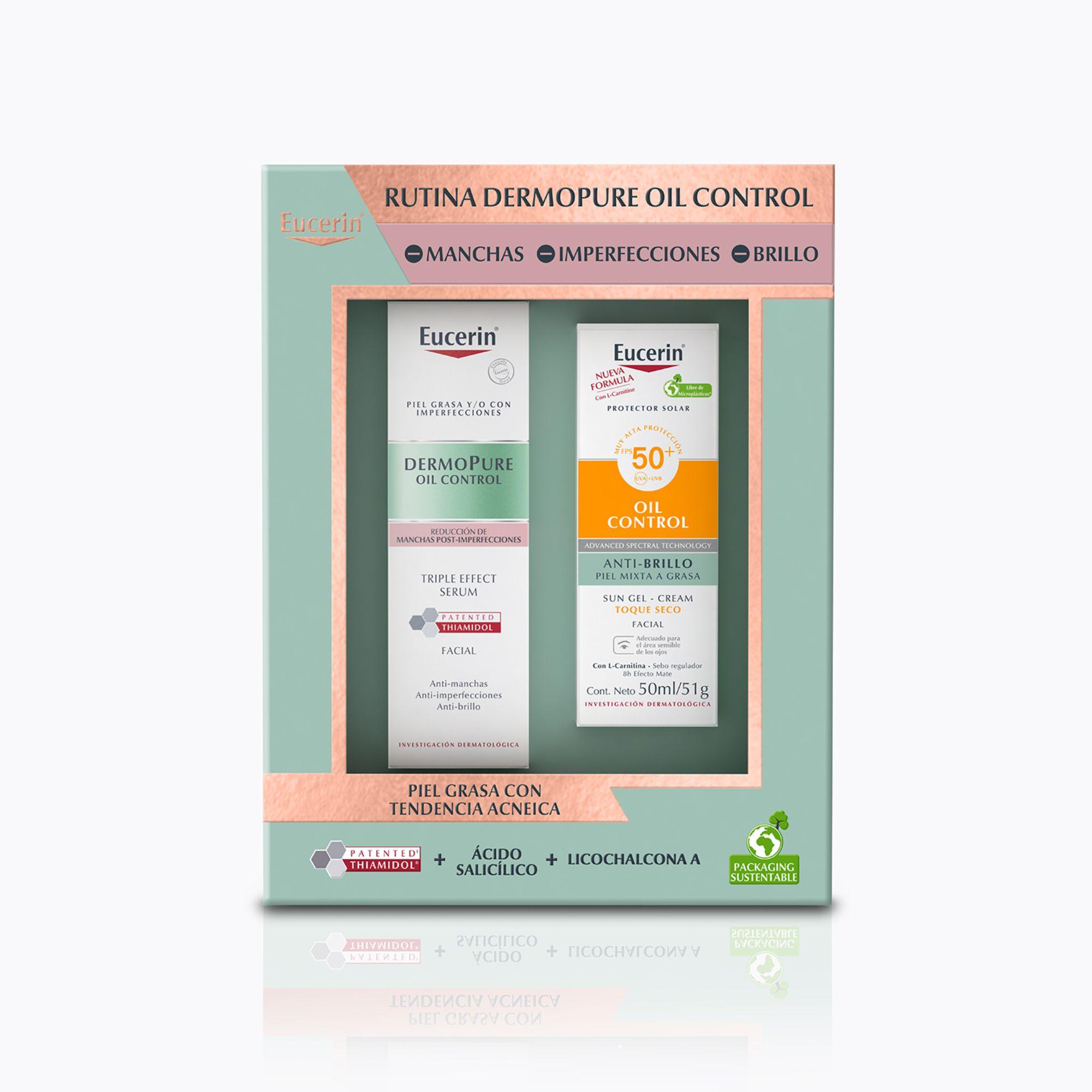 Pack Rutina Dermopure Oil Control Piel Grasa + Tend Acnéica-1