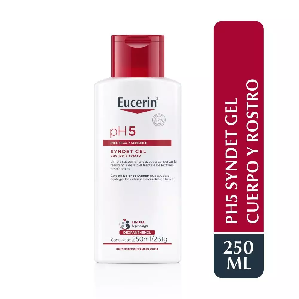 Jabón Syndet Gel Eucerin Ph5 250ml-0