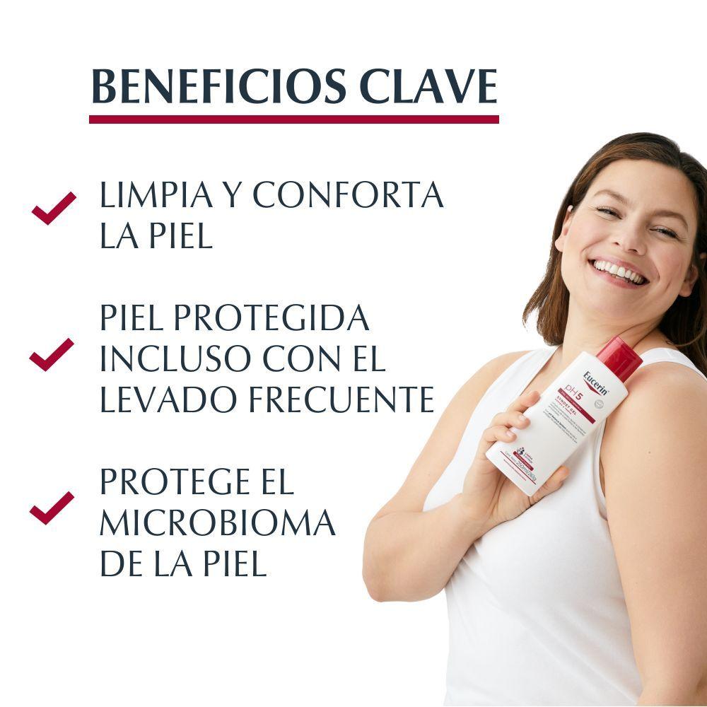 Jabón Syndet Gel Eucerin Ph5 250ml-2