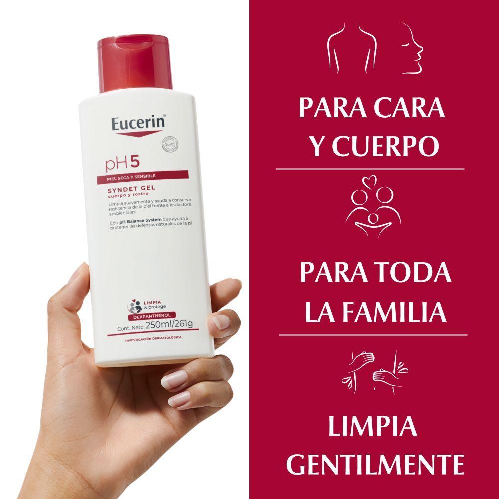 Jabón Syndet Gel Eucerin Ph5 250ml-3