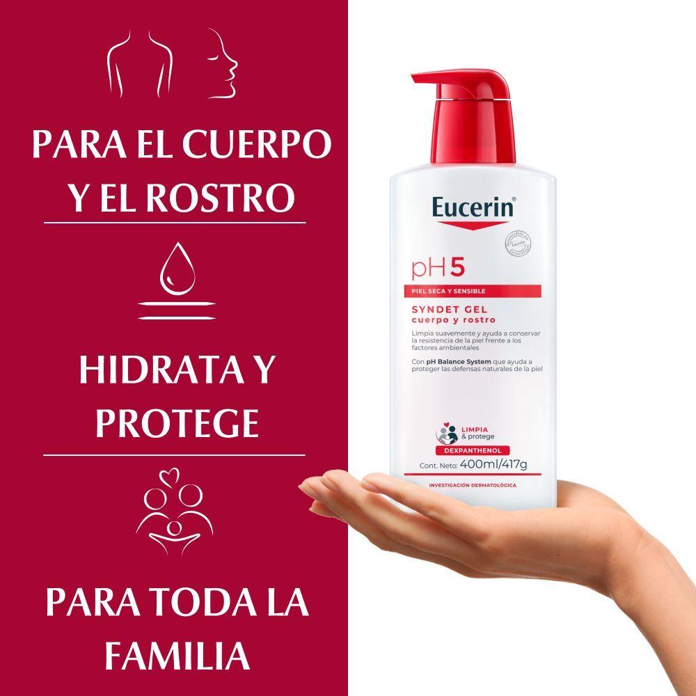Jabón Syndet Gel Eucerin Ph5 400ml-3