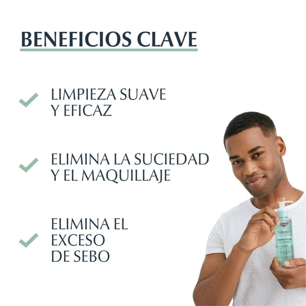 Gel Limpiador Facial Eucerin Dermopure 200ml-2