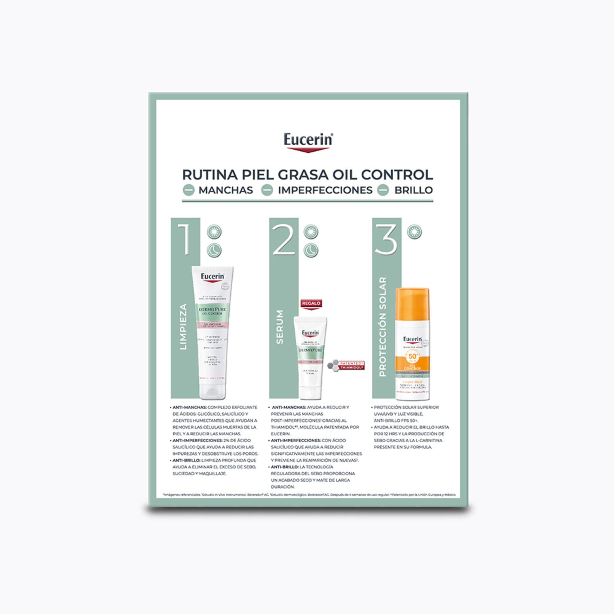 Euerin Rutina Piel Grasa Gel+Mini Triple Effect+Oil Control-6